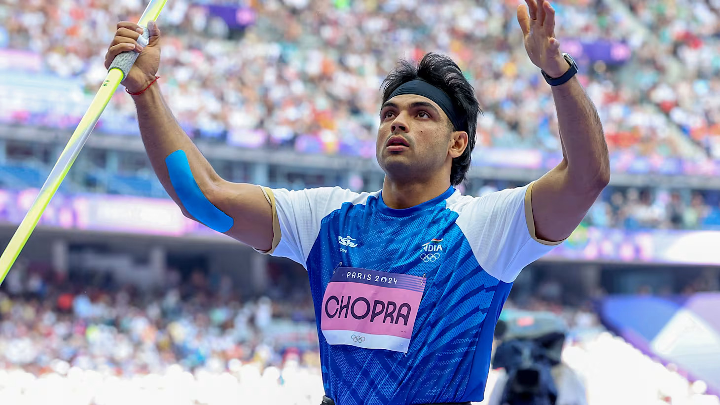 Neeraj Chopra in Paris Olympic 2024