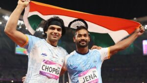 Neeraj Chopra, Kishore Jena in Paris 2024 Olympics